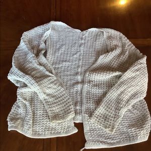 beige cardigan from pacsun one size fits all